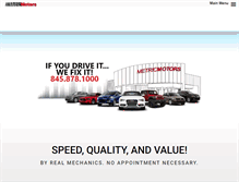 Tablet Screenshot of metricmotorsny.com